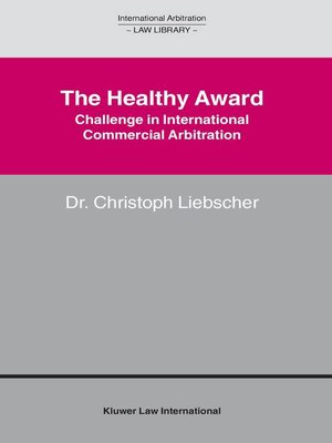 cover image of The Healthy Award